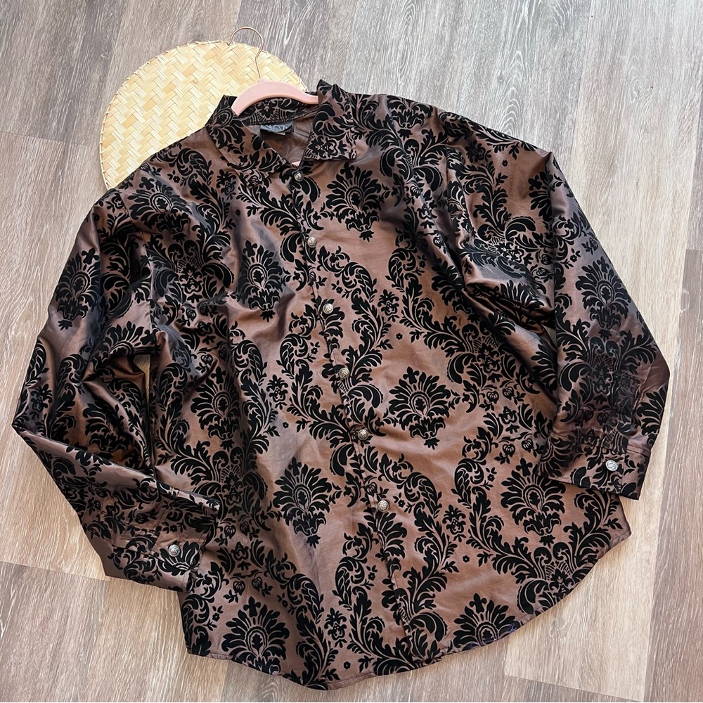 Cykxtees art to wear gothic‎ jacket topper velvet embroidered
